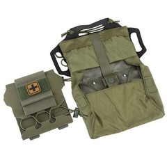 SABADO Rapid/Quick Deploy First Aid Kit Pack Tactical IFAK Pouch Two-Piece