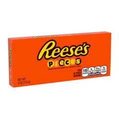 Pieces Peanut Butter Candies, 4-Ounce Boxes (Pack of 24)