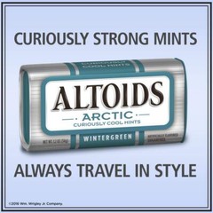 Altoids Arctic Mints, Wintergreen, 1.2 oz – 8 pack