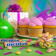 Mentos Candy, Mint Chewy Candy Roll, Fruit, Non-Melting, Holiday, Party,