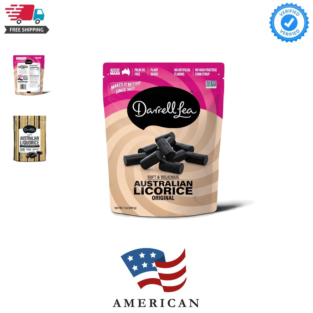 Soft Australian Licorice, Non-GMO, No Palm Oil, Vegetarian Friendly, No High …