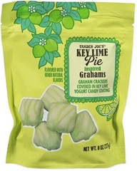 Trader Joe’s Key Lime Pie Grahams Crackers Covered Lime 8 Oz