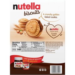 Nutella Biscuits Hazelnut Spread With Cocoa creamy heart of Nutella – 4 Bags