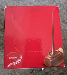 Lindt LINDOR Milk Chocolate Truffle Bar 1 Box (24 sticks) 12/31/26 Expiration
