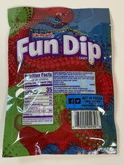 🍭 Lik-M-Aid Fun Dip Candy 6 Pouches Cherry Yum Diddly Dip & Razzapple Magic Dip
