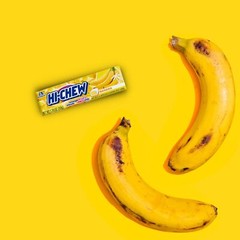 HI-CHEW Banana – Box of 15 Sticks, 1.76oz ea | Unique Fun Soft & Chewy Taffy