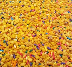 Peanut Brittle crunch Dairy queen 1 lb Krunch Kote Ice Cream Topping, Sprinkles