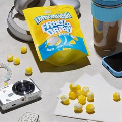 Lemonhead Freeze-Dried Candy – Lemon Flavored, 4 oz Reclosable Bag-free shipping