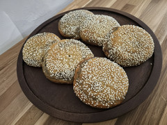 Artisan Orange Black Sesame Cookies | Gourmet Citrus Nutty Dessert (1 Dozen)