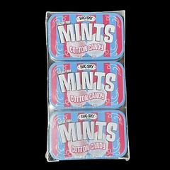 Big Sky Mints COTTON CANDY 6 Tins Sealed Box SUGAR Free Mints Exp 2026