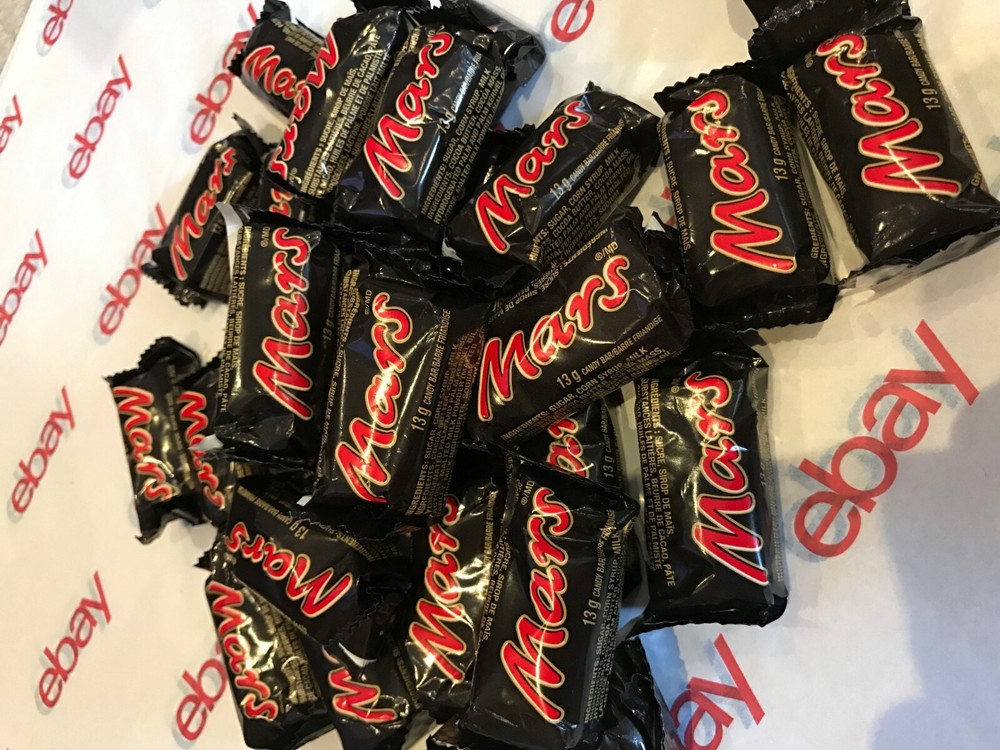 MARS MINI MILK CHOCOLATE BARS FROM CANADA – CERTIFIED PEANUT FREE – 20 BARS