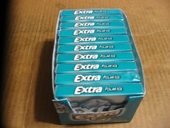 10 Packs EXTRA Polar Ice Sugarfree Gum 15 Sticks in Each BB 11-20-2026