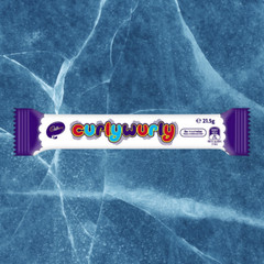 10-Bar Cadbury Curly Wurly British Milk Chocolate Bar 26g
