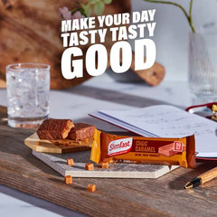 Chocolate Caramel Treat Bar Multipack 6 X 26G, British Import (Pack of 3)