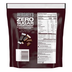 Hershey’s Zero Sugar Assorted Chocolate Candy, Bag 15.5 oz – Pack of 2
