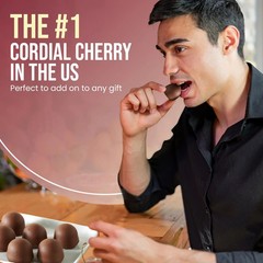 Queen Anne Dark Chocolate Covered Cordial Cherries | 6.6 oz Pack of 12 | 10 P…