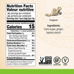 Chimes Ginger Chews, Original, 5 Ounce (Pack of 1) 5 1), orange