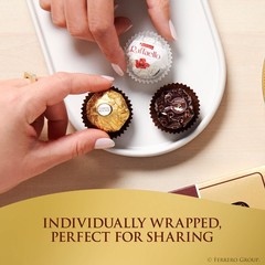 Ferrero Rocher Collection, Premium Gift Set, Hazelnut Milk Chocolate, Dark Ch…
