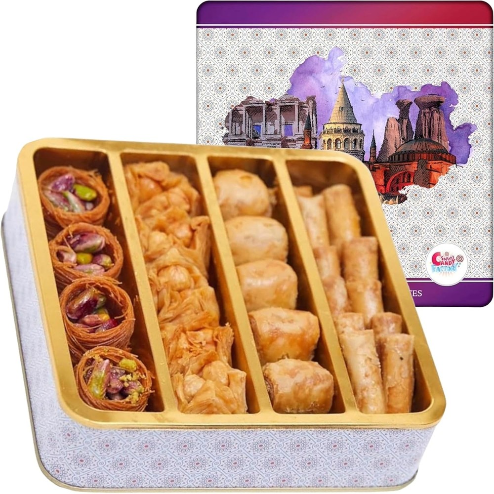 Sarah’s Candy Factory Baklava Gift Box Halal 0.5 Lb