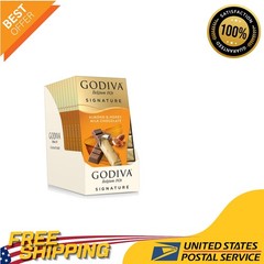 Indulge in Godiva Mini Gourmet Almond & Honey Milk Chocolate Bars – 12-Pc Set