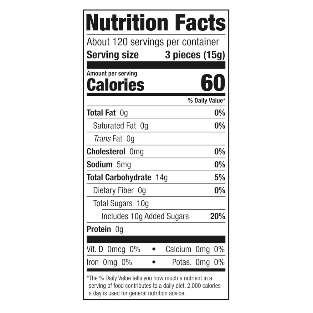 Brach’s Star Brites Peppermint Candy, Fresh Flavor, 64oz Bag^-