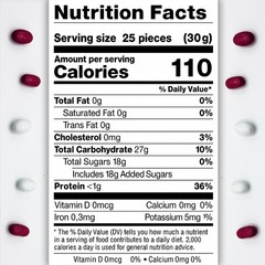 Good And Plenty Candy, 2 Pound Bulk Bag, Fat Free Treat, Pink & White Nostalg…