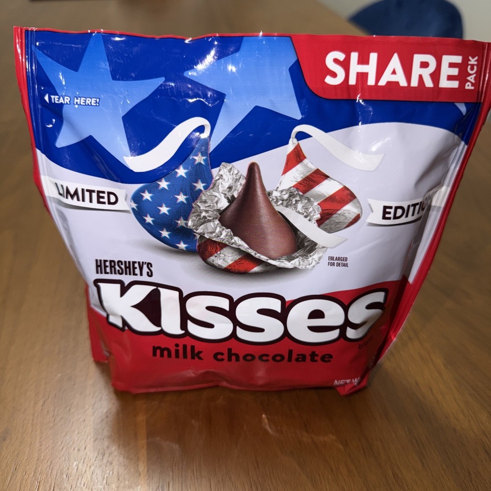 Hershey’s Kisses Milk Chocolate Candy Limited Edition