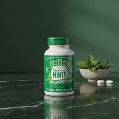 100% Xylitol Spearmint Breath Mints | No Aspartame, Gluten Free, & Kosher