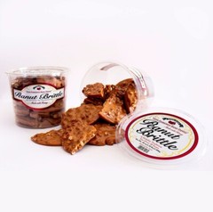 2 PACK Brittle-Brittle Peanut Brittle 38 Oz. EACH JAR – FREE SHIPPING