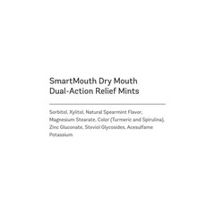 Dry Mouth Dual-Action Mints – Sugar-Free – 50 Count, 4 Pack, Mellow Mint
