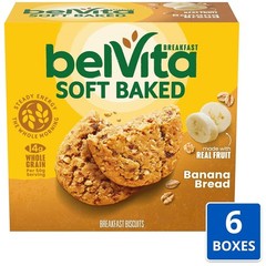 Cholesterol-Free Banana Bread Breakfast Biscuits, 30-Pack