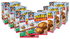 Mini Muffin Variety Pack, Birthday Cake, Blueberry, Chocolate Chip (2 Boxes Each