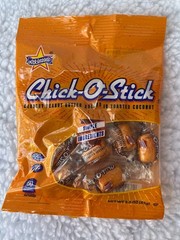 CHICK-O-STICK ~ PEANUT BUTTER/ROASTED COCONUT CANDY ~ 3 Oz. ~ 1 or ALL ~ 1+ SHIP