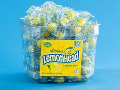 Hard Lemon Candy, Individually Wrapped Candy 150 Count, 40.5 Ounce