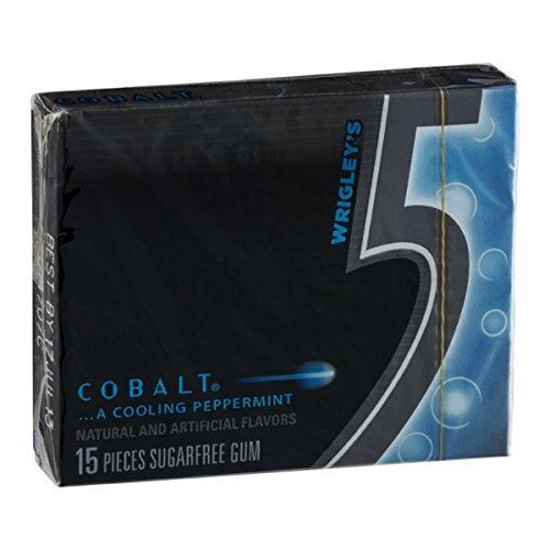 Wrigleys Ascent Wintermint Gum, 15 Count (Pack of 10)