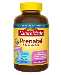 Prenatal Multivitamin Nature Made 150 Softgels Made In USA