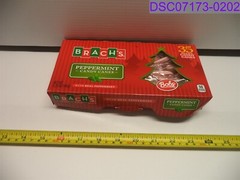 Qty = 595 Candy Canes (17 Boxes of 35): Brach’s Peppermint Mini Candy Canes