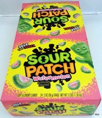 Sour Patch Kids Watermelon 24 Count Box Candy Kid Bulk Candies Free Shipping