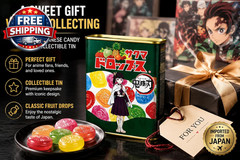 – Japanese Sakuma Drops Assorted Fruit Hard Candy – Kimetsu No Yaiba Edition (Ti