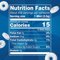 Life Savers Pep-O-Mint Breath Mints Hard Candy, Party Size – 44.93 oz