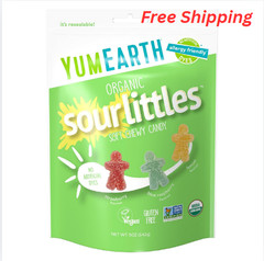 YumEarth Organic Sour Littles Chewy Candy – 5 Ounce (Pack of 2), Assorted