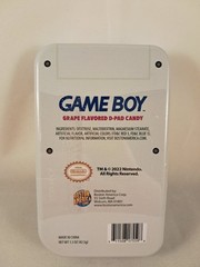 Nintendo Game Boy Grape Flavored D-Pad Candy In Tin- BRAND NEW – Rare