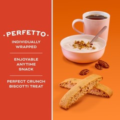 Nonni’s Brown Butter Pecan Biscotti, Nutty 1-Pack (5.52 Ounces), brown