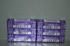 (6) Choward’s Violet Mints Candy, Bold Aromatic, 15 In Each, Exp. 02/2027