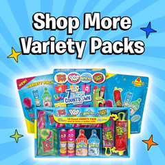 Candy Variety Pack, 18 Count Assorted Lollipops, Bulk Individually Wrapped Ring
