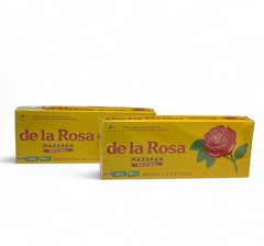 Mazapán De La Rosa (Pack of 2) Original Mexican Peanut Candy 30 Units each
