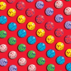 TOXIC WASTE – Sour Smog Balls – 3 Ounce (Pack of 12), Assorted,Blue,Lime