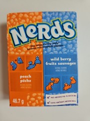 Nerds Candy Peach And Wild Berry discontinued. New/Sealed. 1 box.