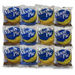Moon Pie Double Decker Snack Cakes, Since 1917, Includes Chocolate, Banana, Salt