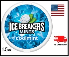 Ice Breakers Cool Mint Sugar Free Mints, Tin 1.5 oz
